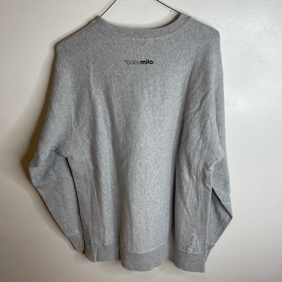 A Bathing Ape Baby Milo Grey Sweatshirt Medium - Picture 2 of 5